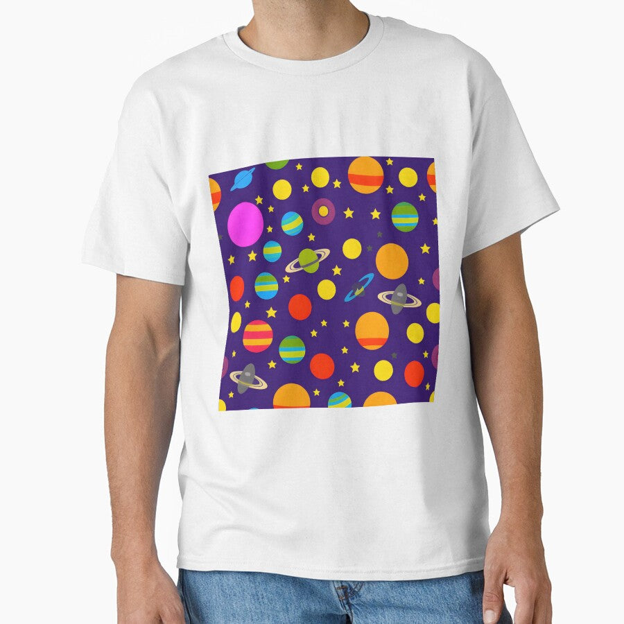 Copy of Space Pattern 5 by Planetporridge T-Shirts, Hoodie, Sweatshirt | BlankRebels.com (Image 1)