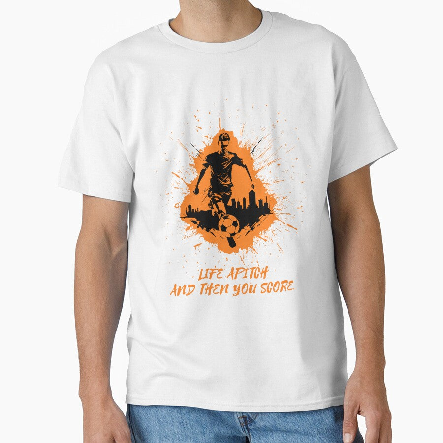 Motivational football t-shirt by MyStore2025