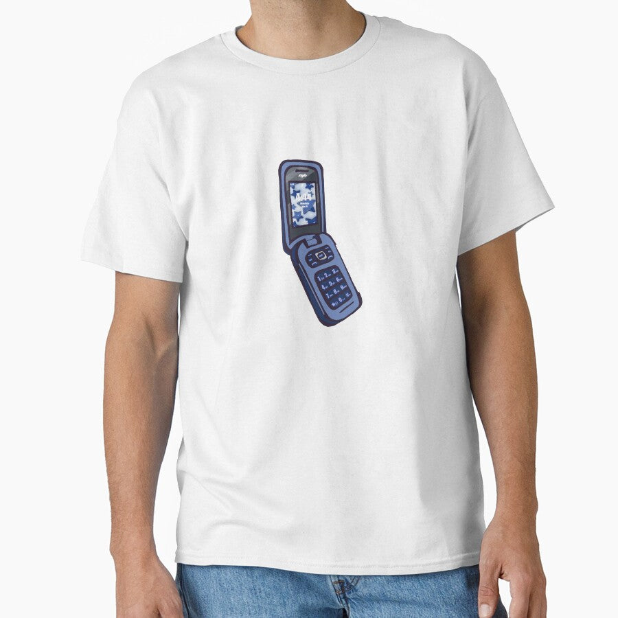 cyber y2k flip phone by forrest_g T-Shirts, Hoodie, Sweatshirt | BlankRebels.com (Image 1)