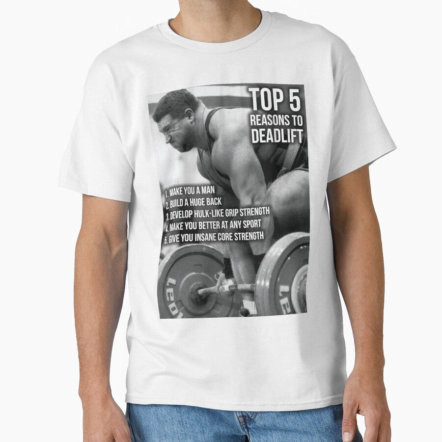Top 5 Reasons To Deadlift by superfitstuff T-Shirts, Hoodie, Sweatshirt | BlankRebels.com (Image 1)