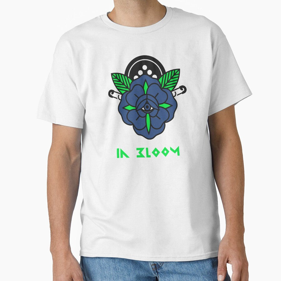 In Bloom – Grunge Flower Shirt – Vintage Alternative Aesthetic Tee by Willebees