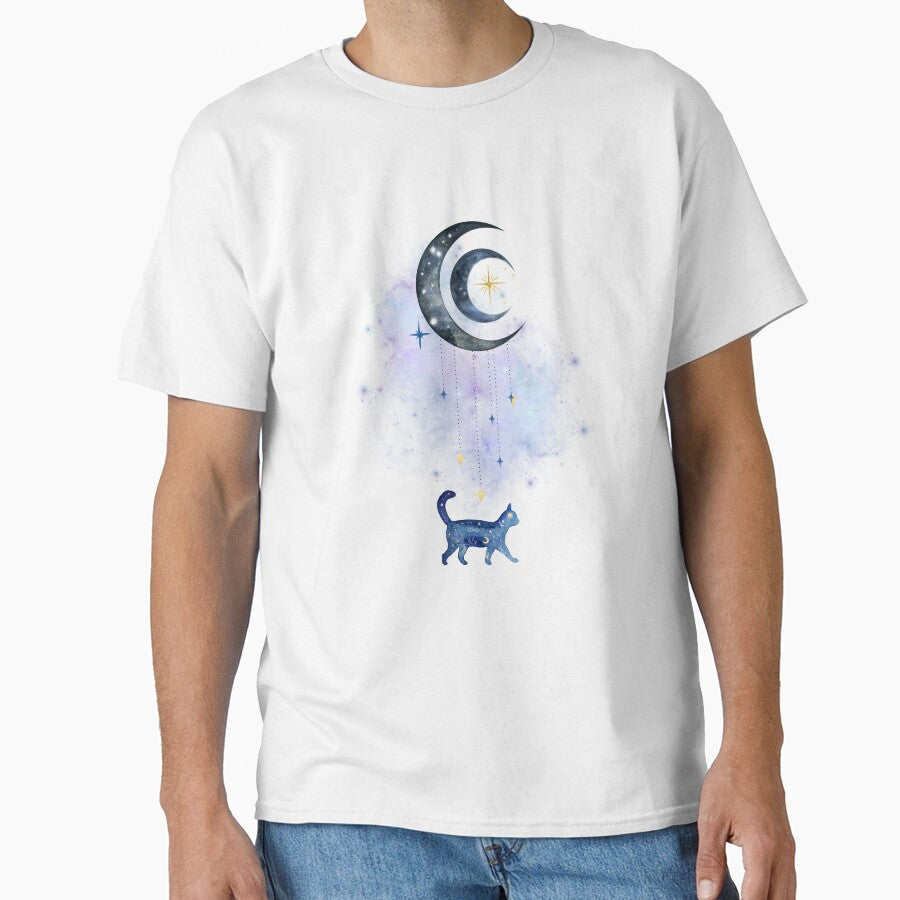 Chasing Moonlight: A Cat’s Journey Among Stars (Image 1)