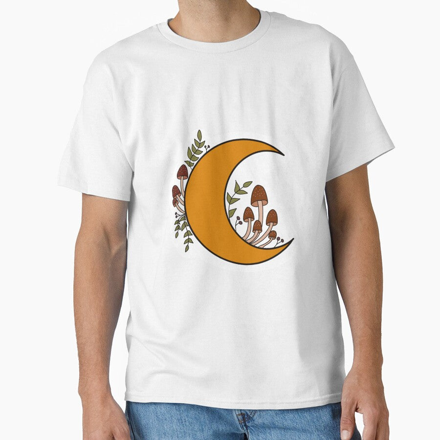 Mushroom Moon - Sweet Fern Design Co. by autumnallen15 T-Shirts, Hoodie, Sweatshirt | BlankRebels.com (Image 1)