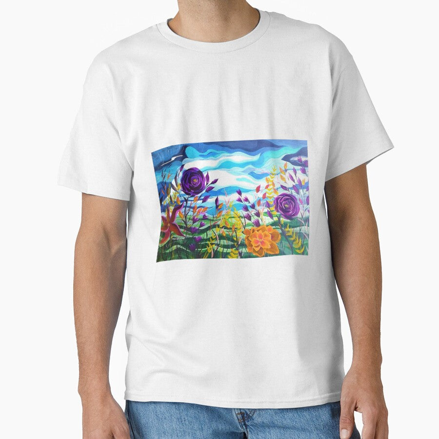 Summer Spectacular, Wild Flowers, Abstract Flowers, Colorful Flowers, Floral Apparel, Floral Decor, Rainbow... (Image 1)