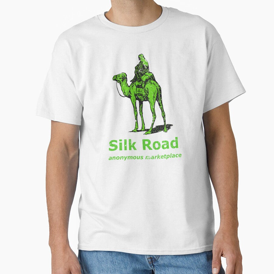 Silk Road Marketplace Vintage Logo by RetroLab64 T-Shirts, Hoodie, Sweatshirt | BlankRebels.com (Image 1)