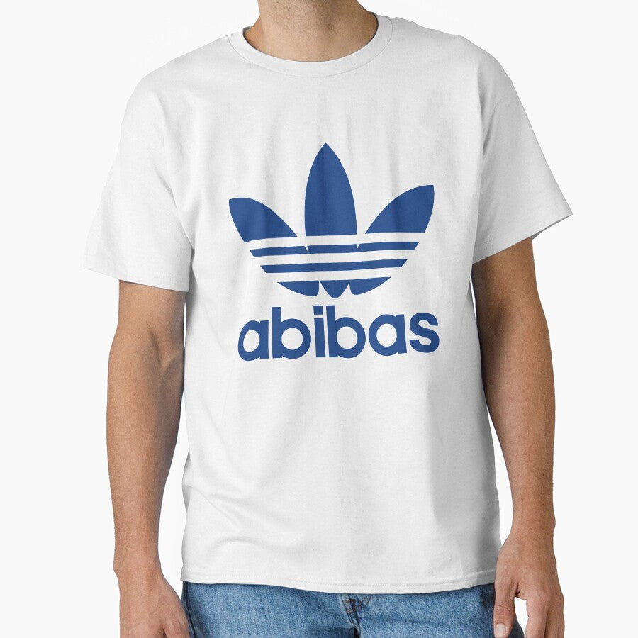 Funny abibas Logo Collection Dark Blue by Shop_SWANDERS