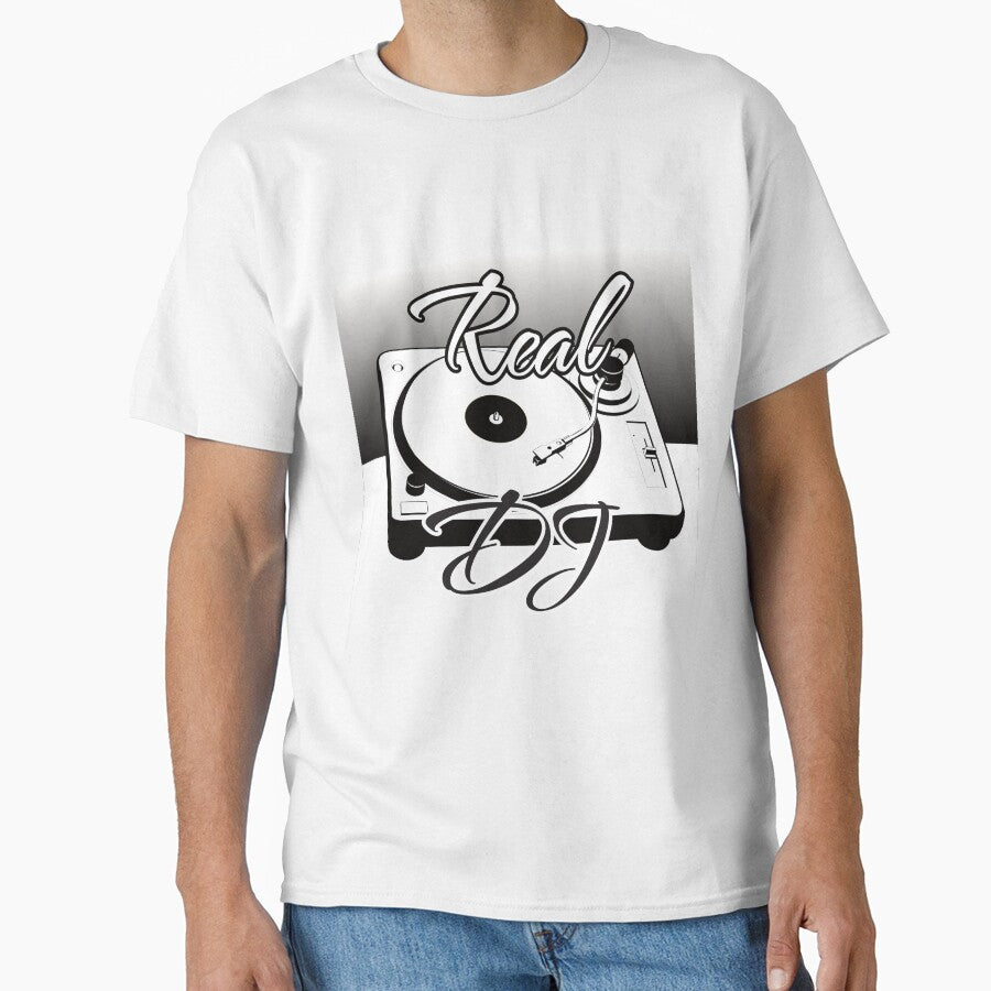 REAL DJ - Design by onjcdesign T-Shirts, Hoodie, Sweatshirt | BlankRebels.com (Image 1)