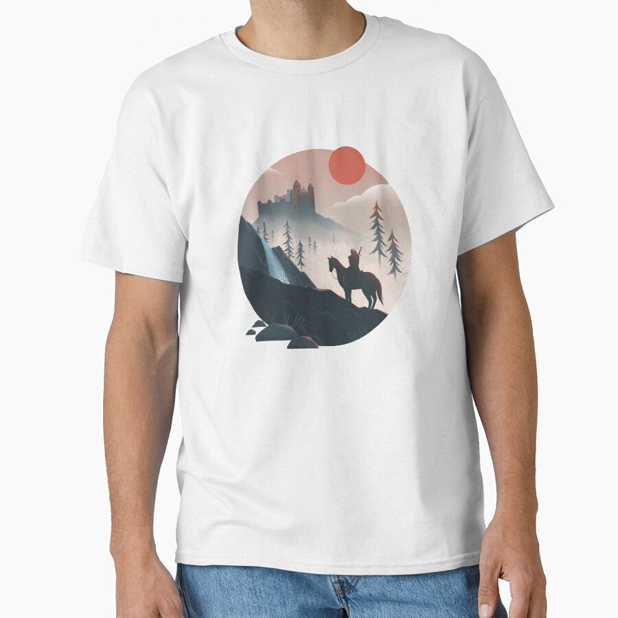 Geralt on the Ride by anniko-story T-Shirts, Hoodie, Sweatshirt | BlankRebels.com (Image 1)