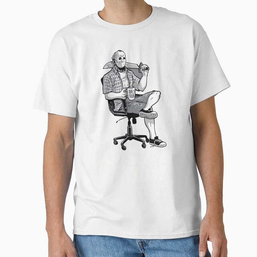 Casual Friday with Jason Voorhees by DAN13L T-Shirts, Hoodie, Sweatshirt | BlankRebels.com (Image 1)