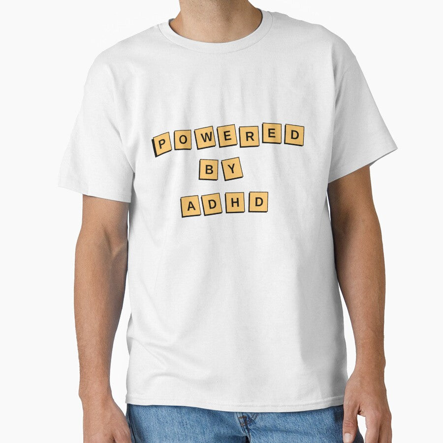 Powered by ADHD by Showitoffbish T-Shirts, Hoodie, Sweatshirt | BlankRebels.com (Image 1)