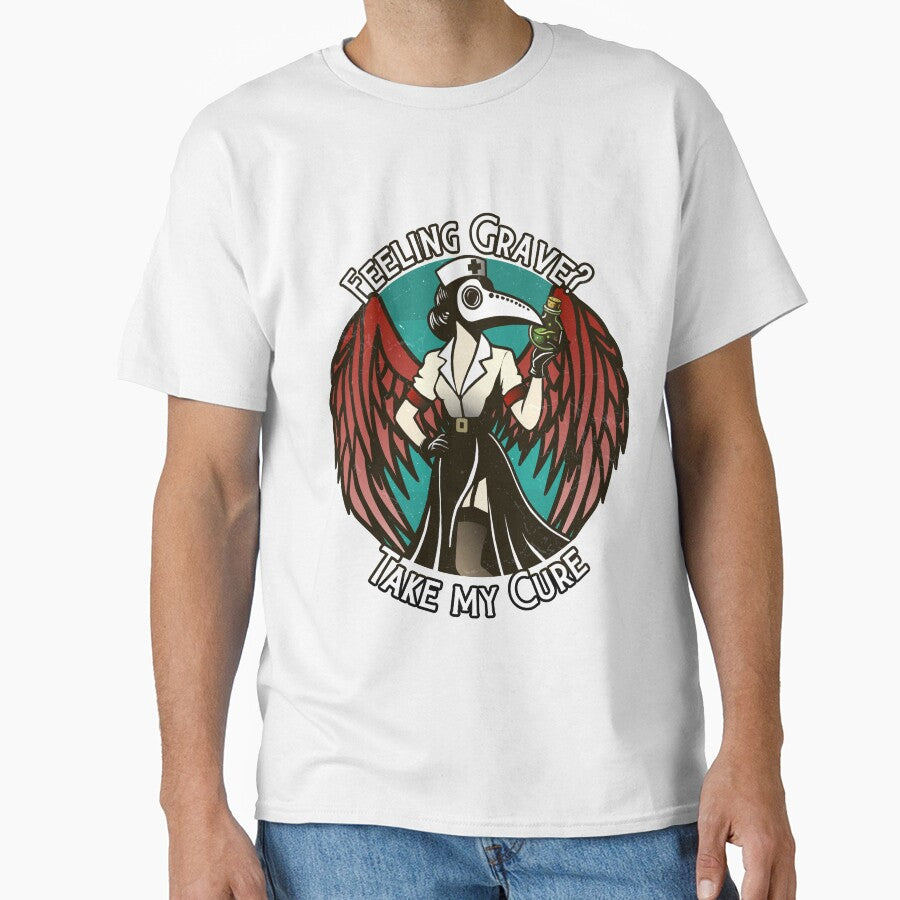 Gothic Nurse Dark Humor by kaszczyszko T-Shirts, Hoodie, Sweatshirt | BlankRebels.com (Image 1)
