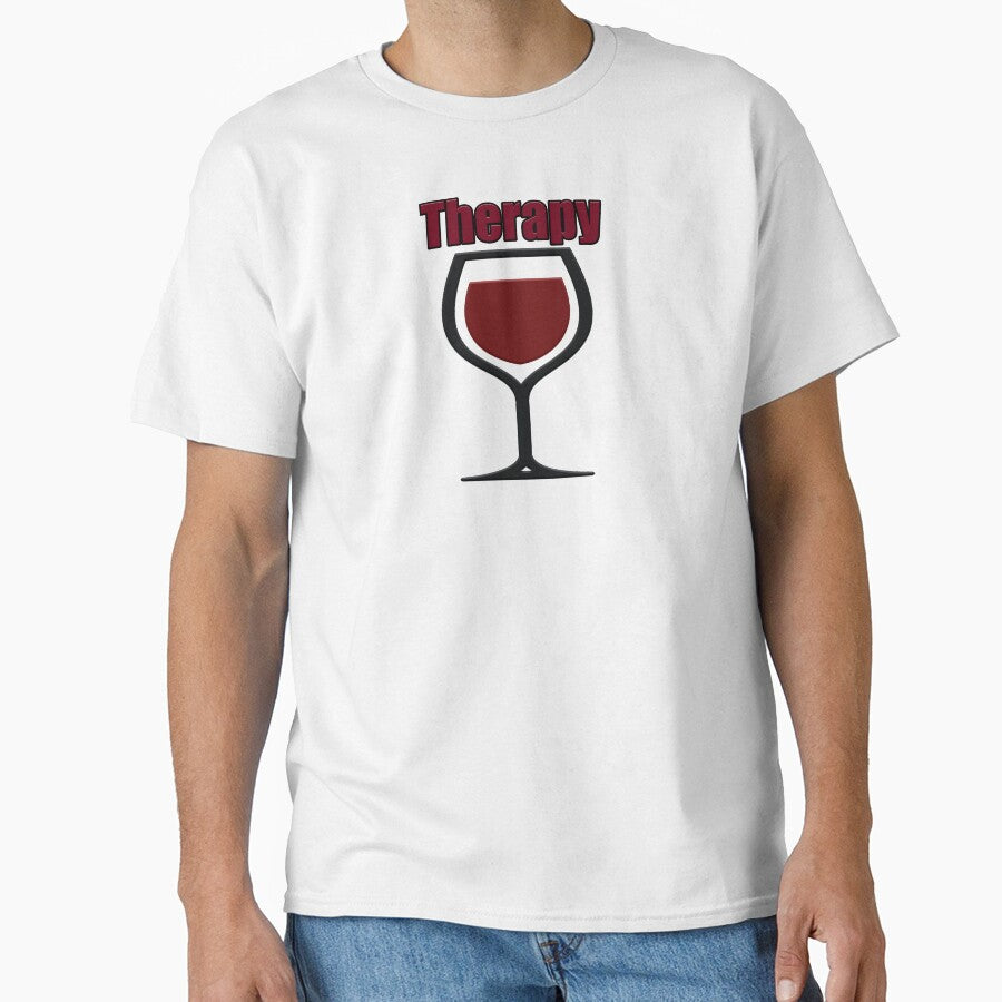 wine therapy by smARTwork T-Shirts, Hoodie, Sweatshirt | BlankRebels.com (Image 1)