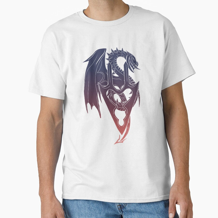 FFXIV Dragoon Job Symbol [FF Style] by Farryn-Arts T-Shirts, Hoodie, Sweatshirt | BlankRebels.com (Image 1)
