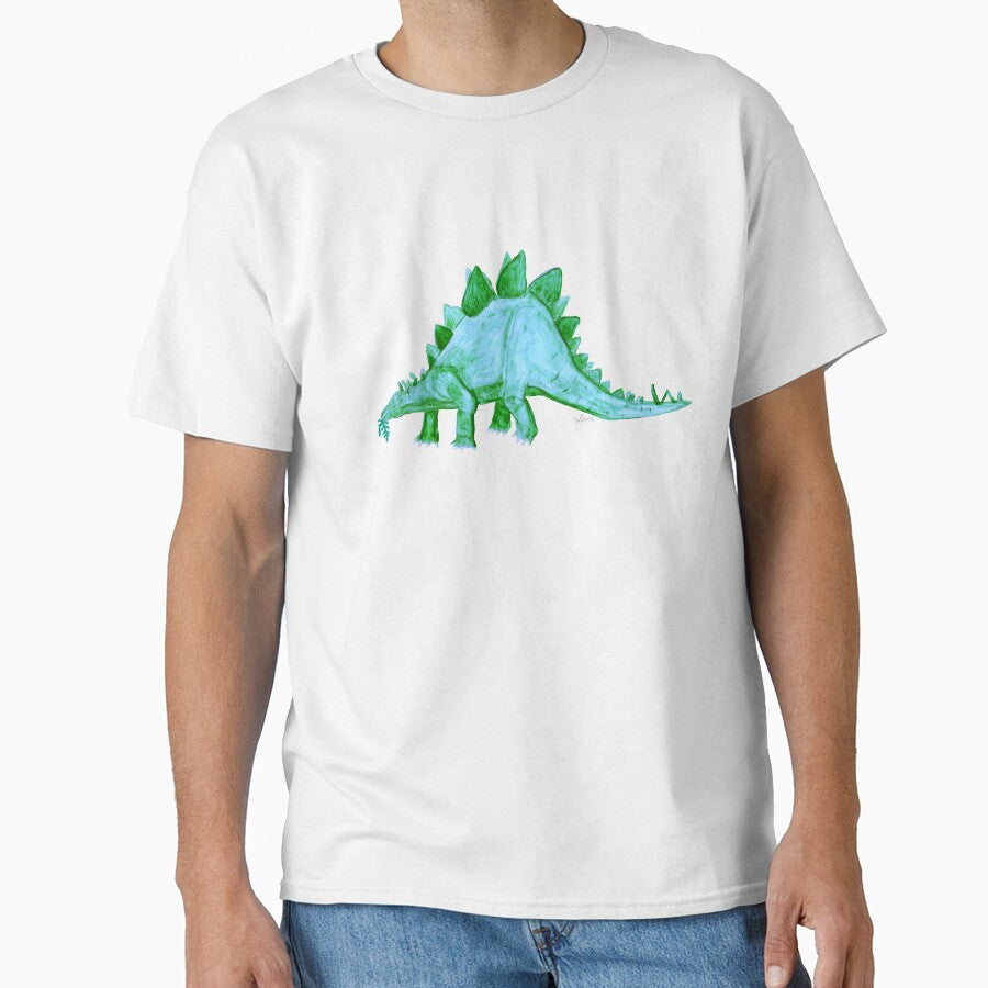 Dinosaur Stegosaurus 62918 by mandalafractal T-Shirts, Hoodie, Sweatshirt | BlankRebels.com (Image 1)