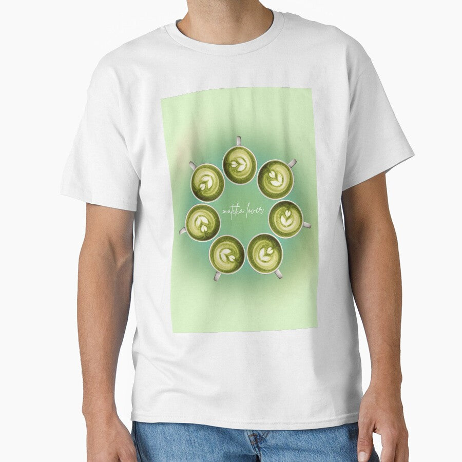 Hot Matcha Bliss – Cozy Green Tea Poster by jpb331 T-Shirts, Hoodie, Sweatshirt | BlankRebels.com (Image 1)