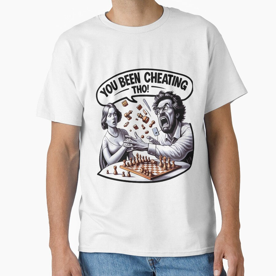 You Been Cheating Tho: Board Game Dispute by LexicalLegend T-Shirts, Hoodie, Sweatshirt | BlankRebels.com (Image 1)