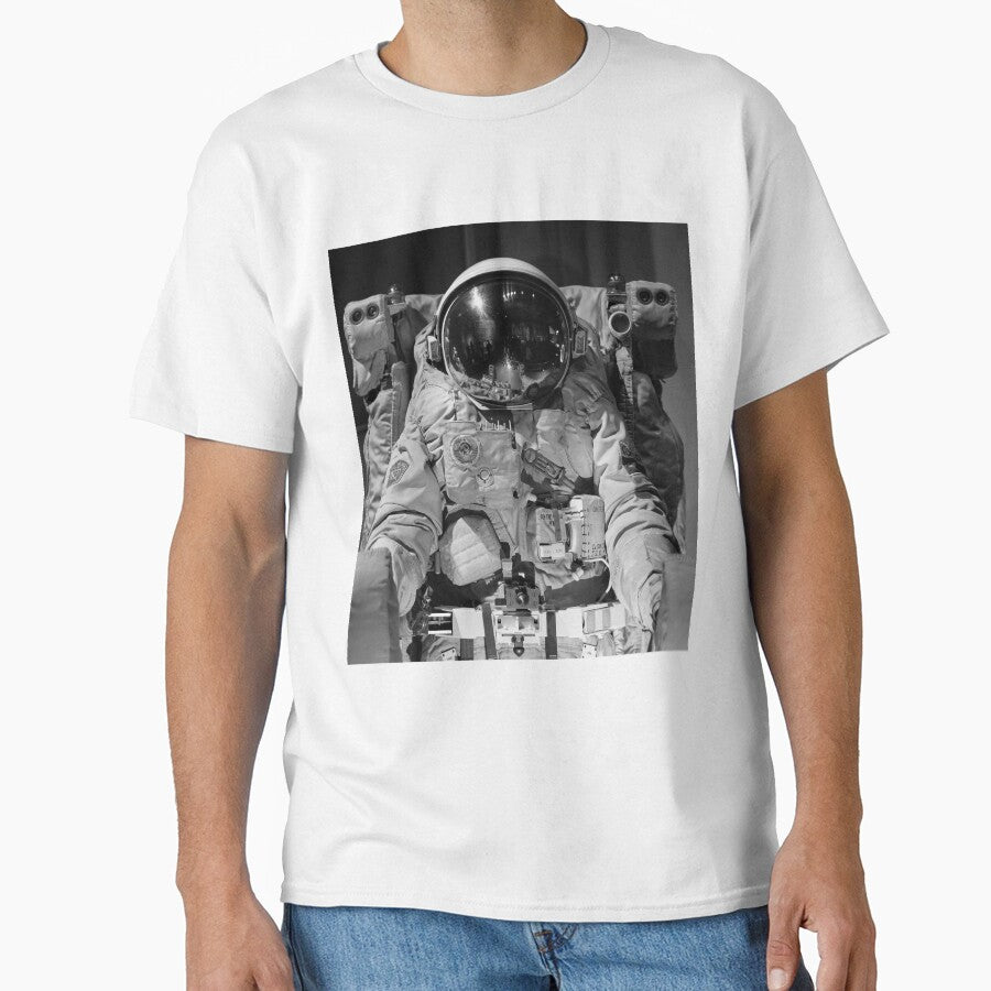 Cool black and gray space astronaut by DelightfulArts T-Shirts, Hoodie, Sweatshirt | BlankRebels.com (Image 1)