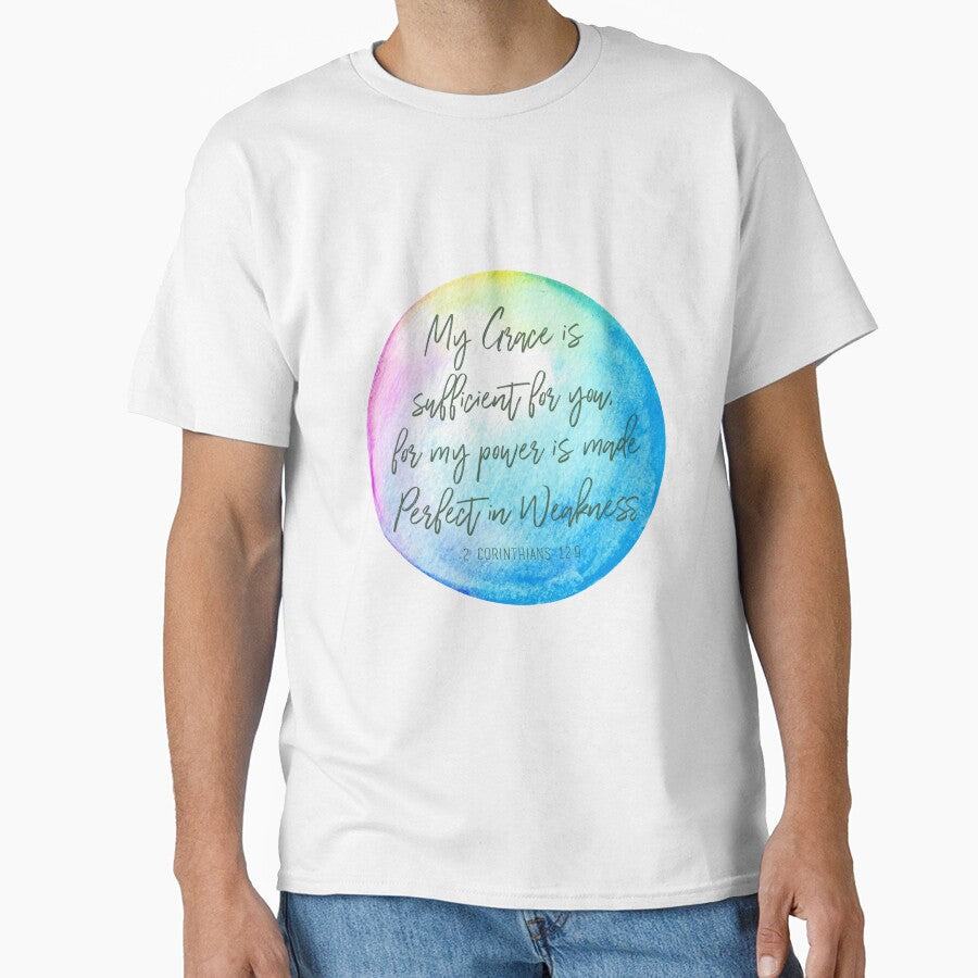His Grace is Sufficient by haleygrady T-Shirts, Hoodie, Sweatshirt | BlankRebels.com (Image 1)