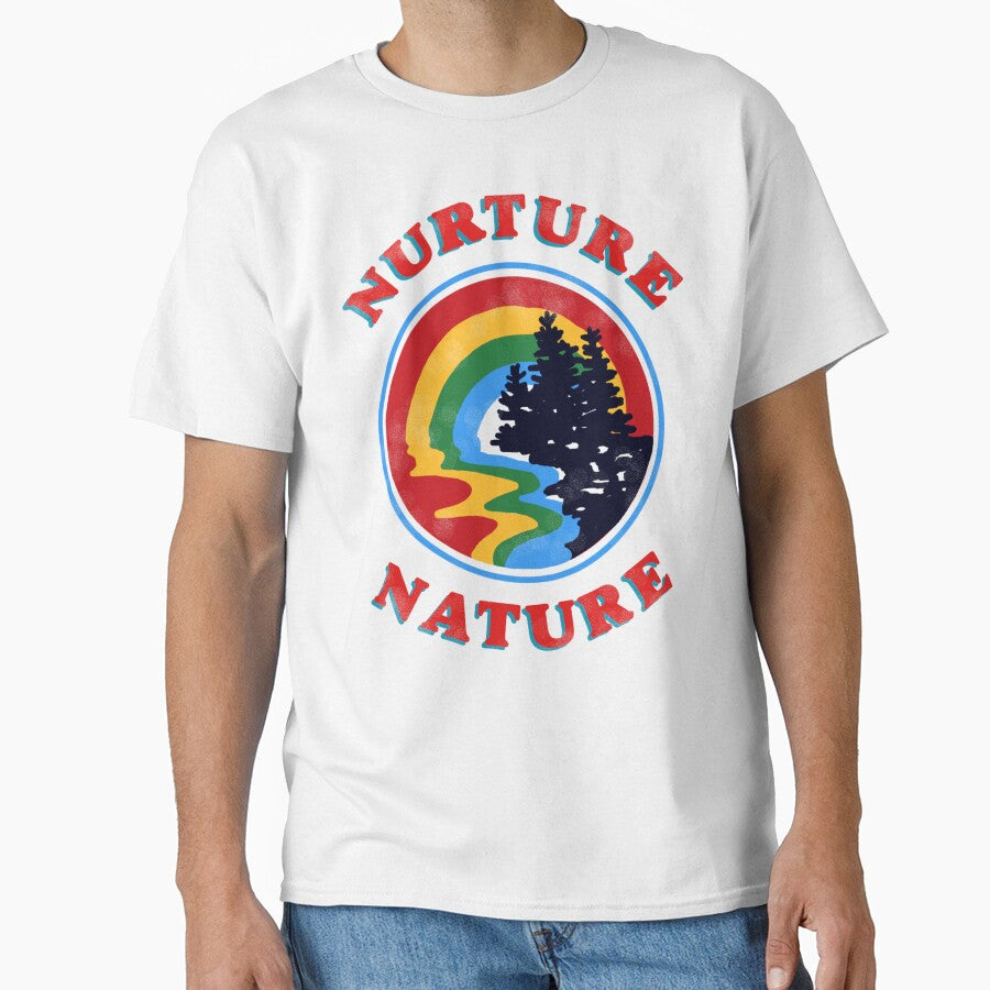nurture nature vintage environmentalist design by lex huff art T-Shirts, Hoodie, Sweatshirt | BlankRebels.com (Image 1)