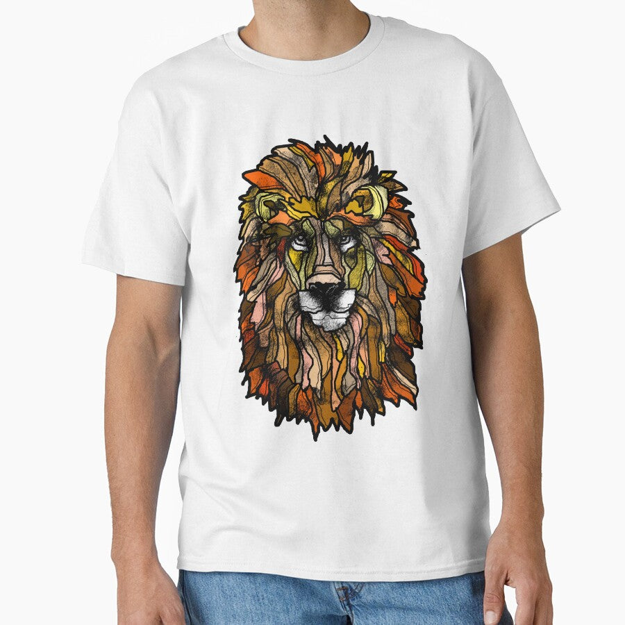 Orange lion by Ruud van Koningsbrugge