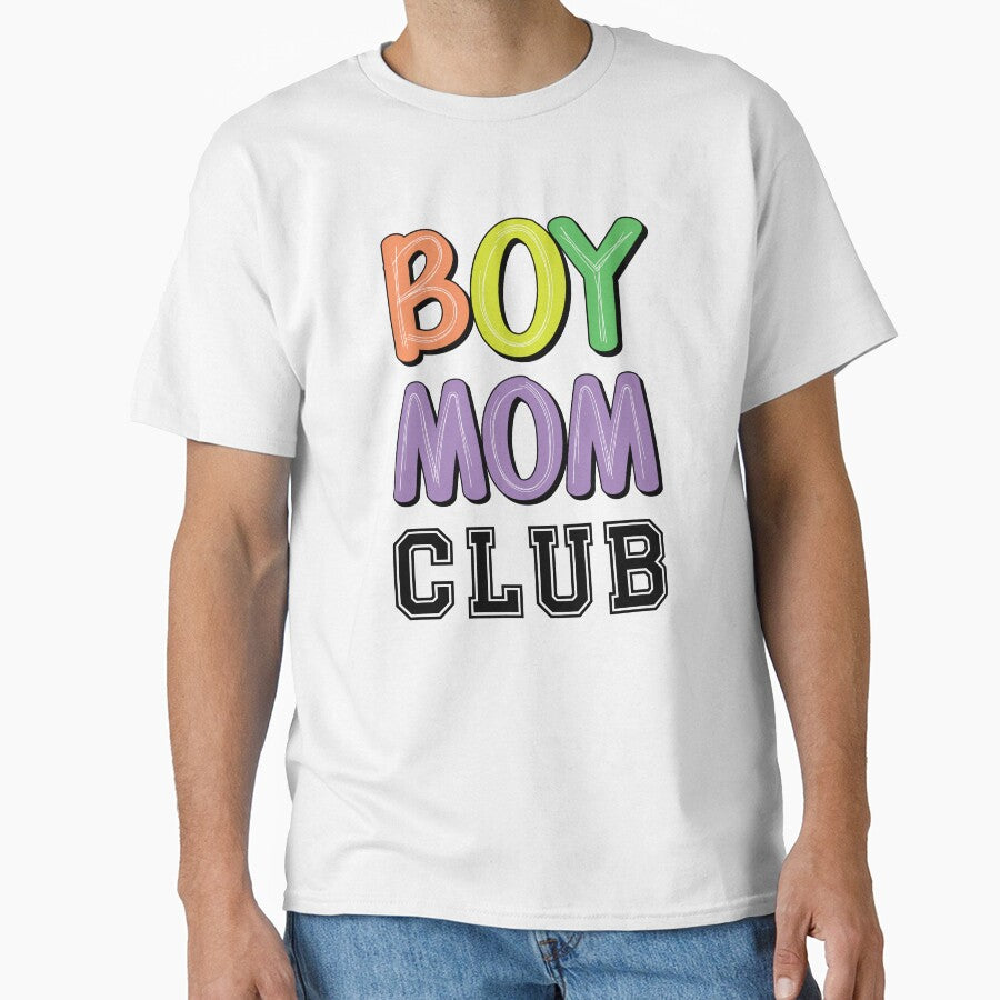 Boy Mom Club by A Texas Belle Designs T-Shirts, Hoodie, Sweatshirt | BlankRebels.com (Image 1)