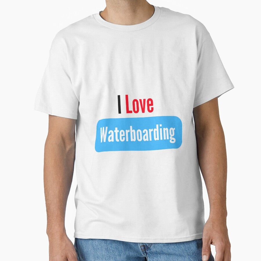 I Love Waterboarding by FunifyQuotes T-Shirts, Hoodie, Sweatshirt | BlankRebels.com (Image 1)