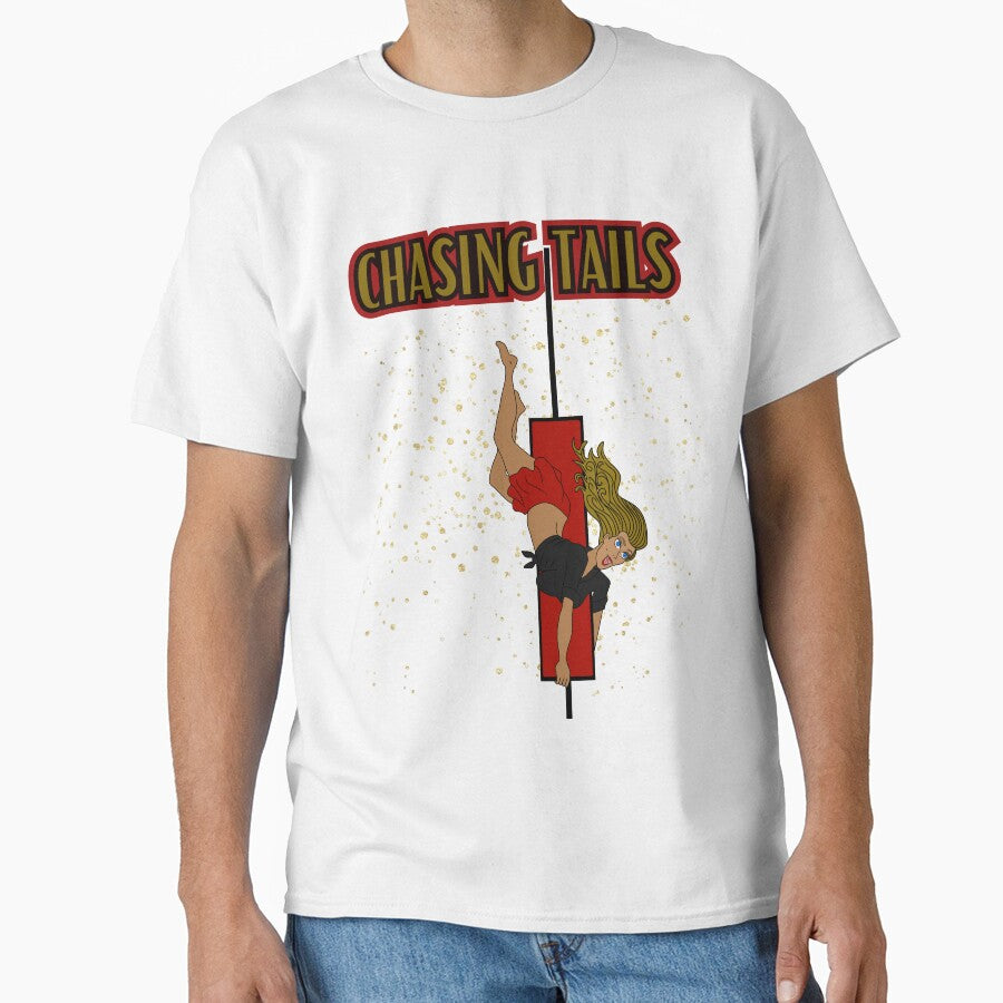 CHASING TAILS FUNNY STOCK MARKET PSYCHOLOGY JOKE by tradeculture143 T-Shirts, Hoodie, Sweatshirt | BlankRebels.com (Image 1)