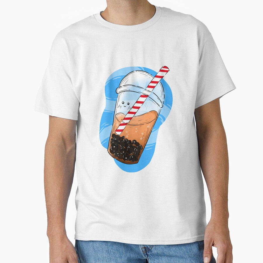 cute boba cup by achintha prabash T-Shirts, Hoodie, Sweatshirt | BlankRebels.com (Image 1)