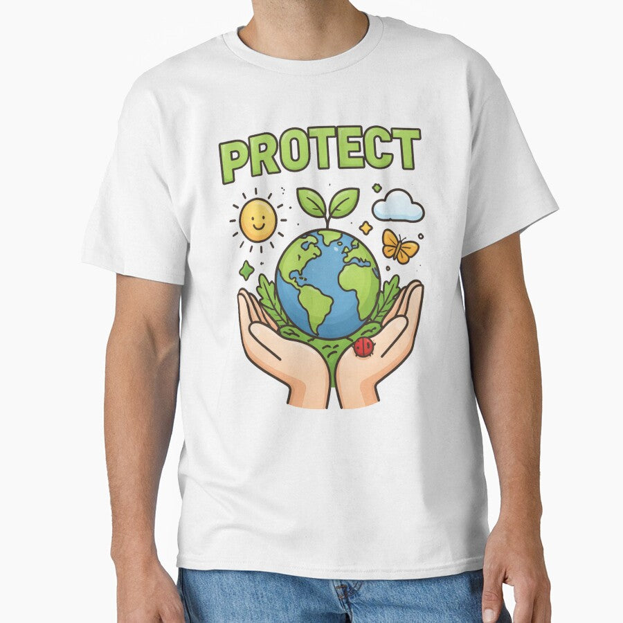 PROTECT – Save the Planet by Saturnspx T-Shirts, Hoodie, Sweatshirt | BlankRebels.com (Image 1)