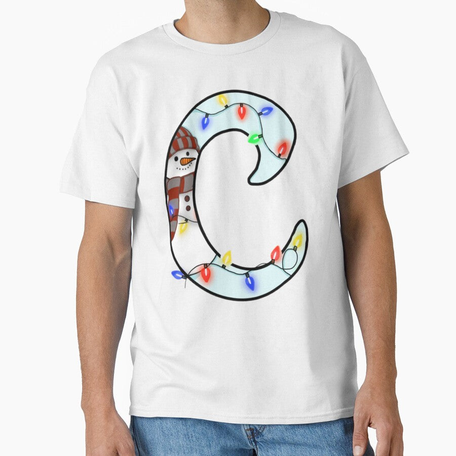 Holiday themed letter C by Artistkhg T-Shirts, Hoodie, Sweatshirt | BlankRebels.com (Image 1)