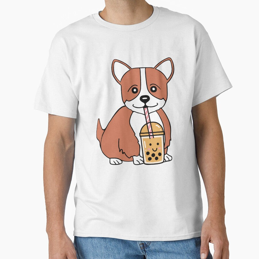 Corgi Art by Sartoris Art T-Shirts, Hoodie, Sweatshirt | BlankRebels.com (Image 1)