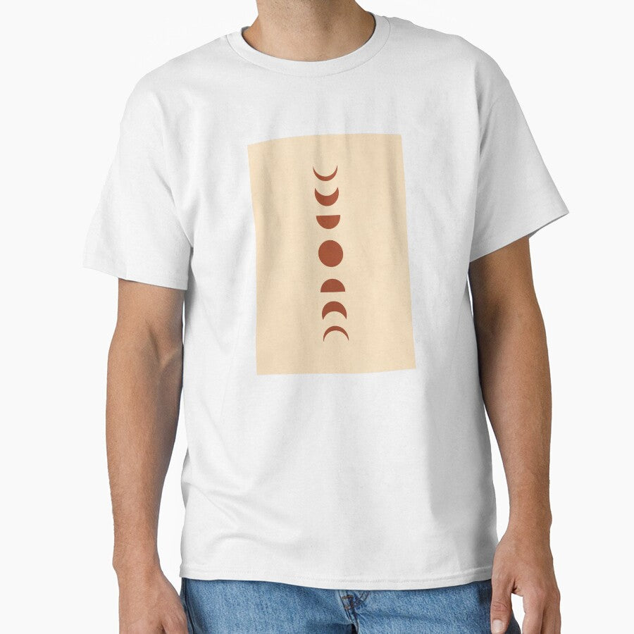 Lunar Eclipse, Boho, Bohemian, Moon Phase, Scandi by technicolorable_art T-Shirts, Hoodie, Sweatshirt (Image 1)