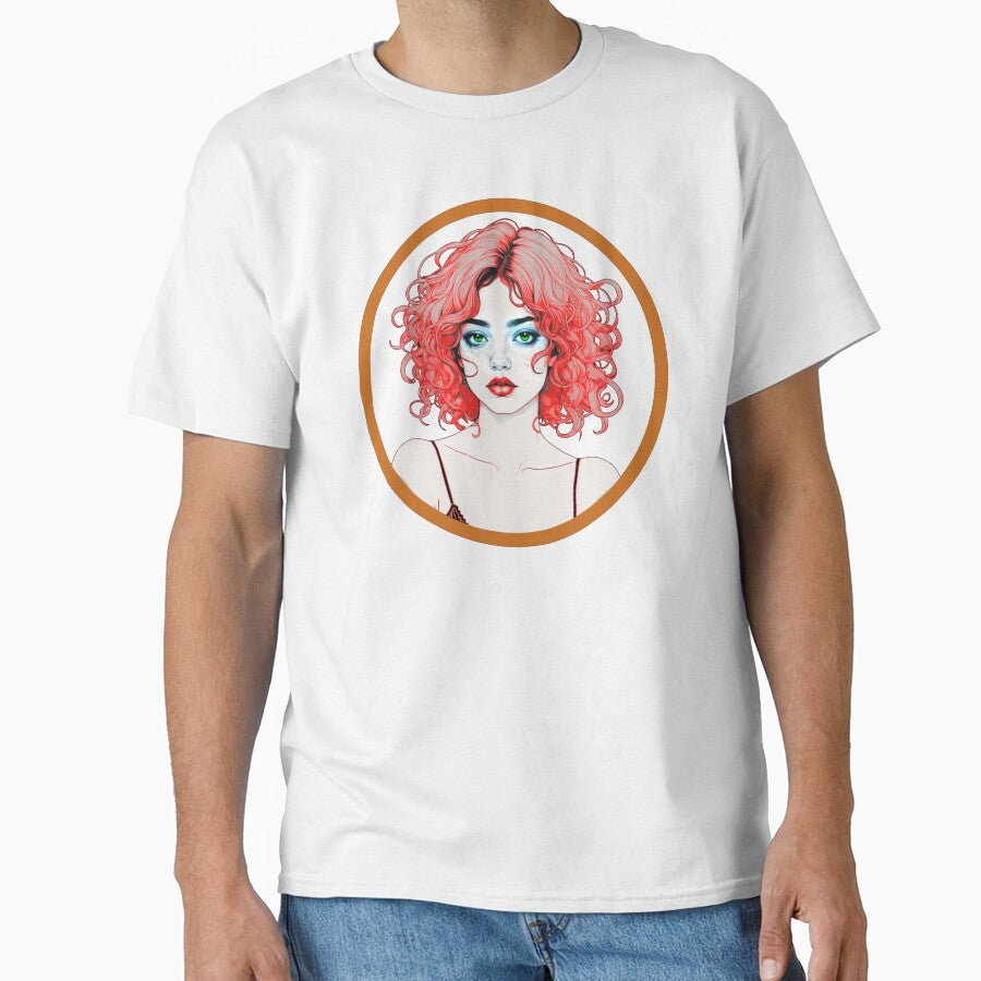 Red Head Girl by Sanctum Icons
