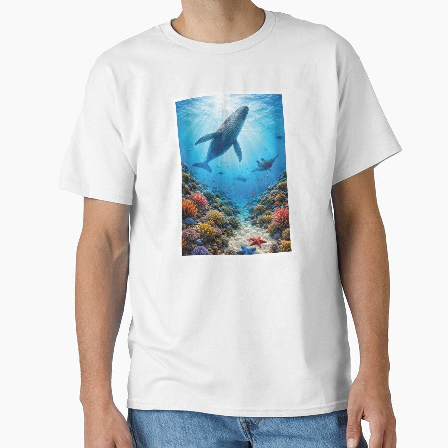 Whale Scene, Maldives by ArtofDissent T-Shirts, Hoodie, Sweatshirt | BlankRebels.com (Image 1)