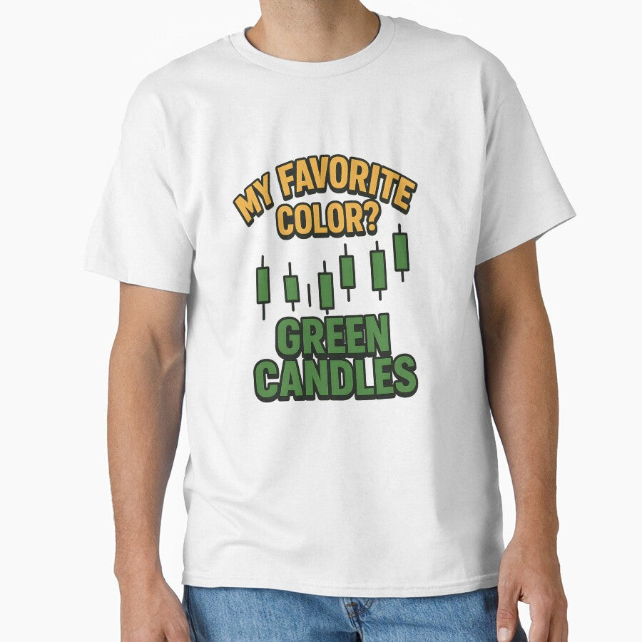Green Candles Funny Crypto Meme Stock Market Investing by Logiamerch T-Shirts, Hoodie, Sweatshirt | BlankRebels.com (Image 1)