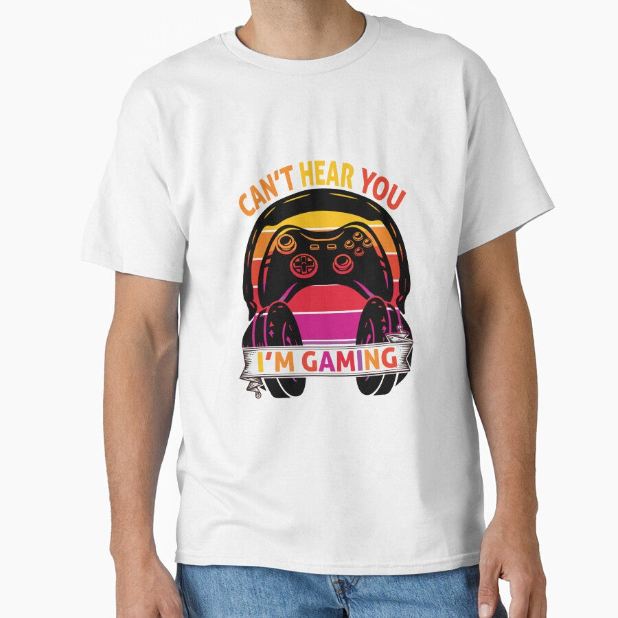 Can't hear you i am gaming by ShopMaxiDesigns T-Shirts, Hoodie, Sweatshirt | BlankRebels.com (Image 1)