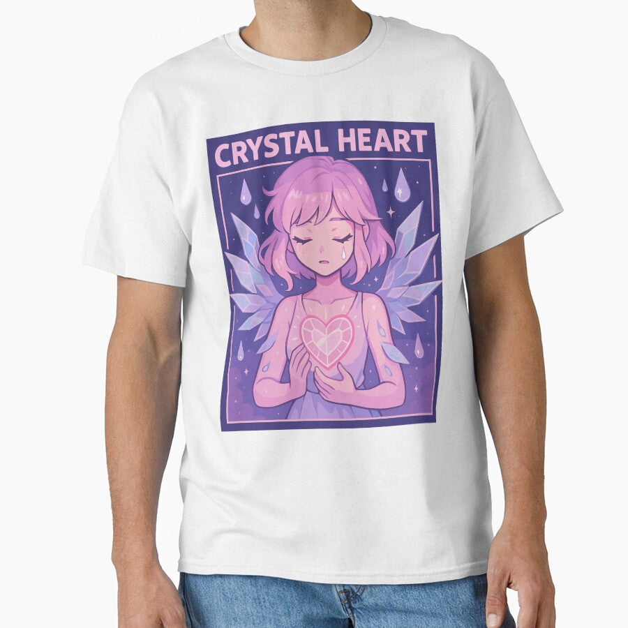 Crystal Heart by NaviArt96 T-Shirts, Hoodie, Sweatshirt | BlankRebels.com (Image 1)