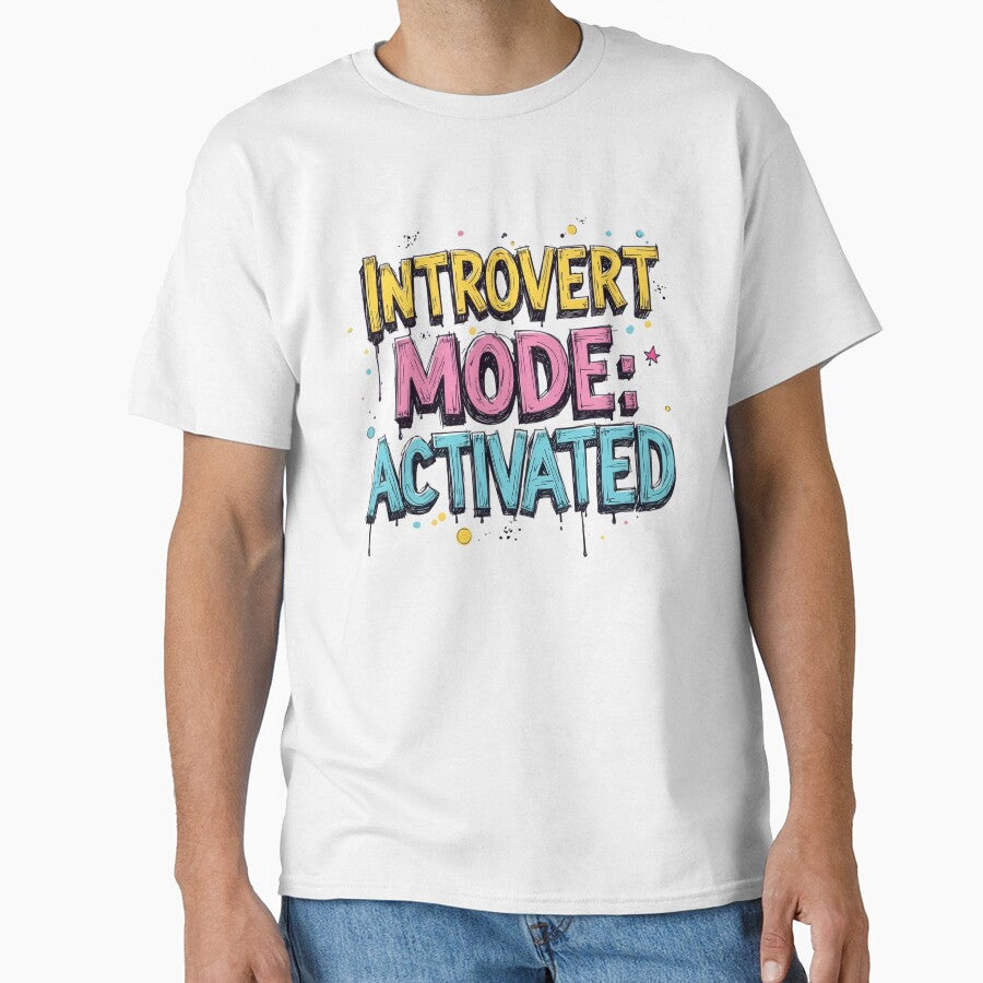 Introvert Mode: Activated | Funny Social Meme by LR Vibe Studio
