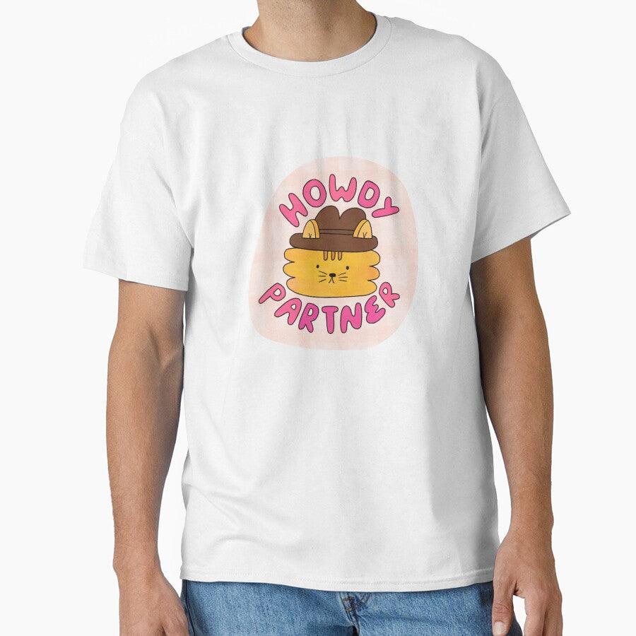 howdy partner by juliedoodlesss T-Shirts, Hoodie, Sweatshirt | BlankRebels.com (Image 1)