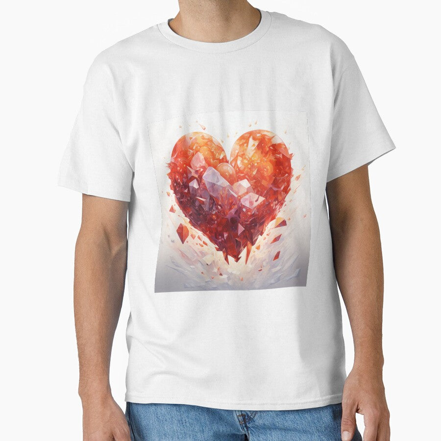 Divine Crystal heart. by ArtbyJanineTate T-Shirts, Hoodie, Sweatshirt | BlankRebels.com (Image 1)