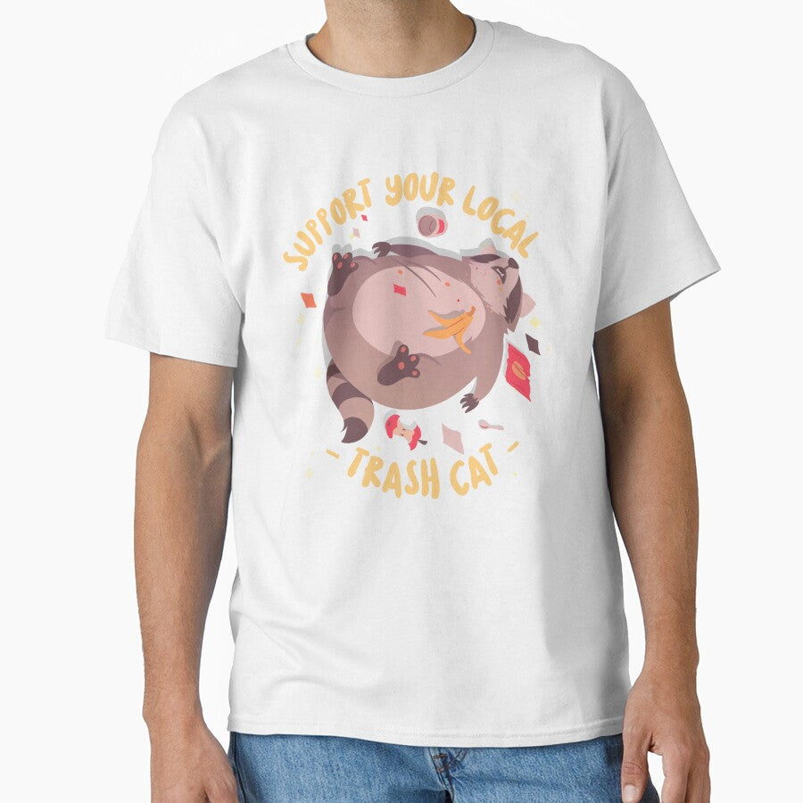 support your local trash cat by hunnydoll T-Shirts, Hoodie, Sweatshirt | BlankRebels.com (Image 1)