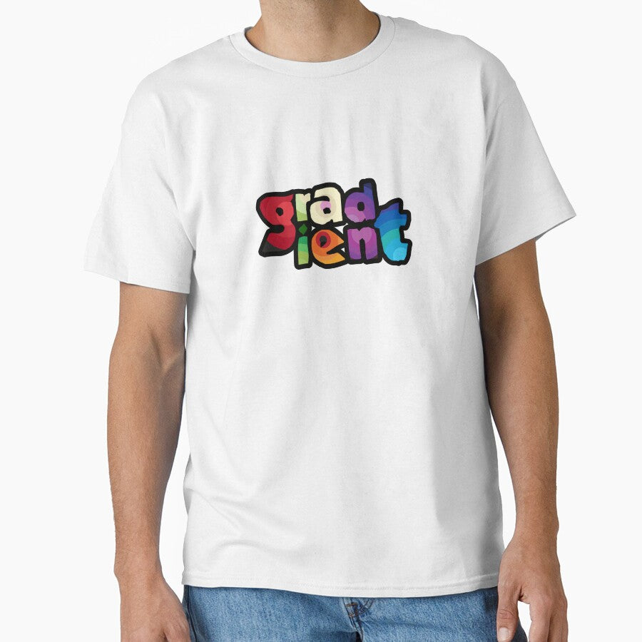 Gradient Typography: Bold and Playful Color Transition by trepiu T-Shirts, Hoodie, Sweatshirt | BlankRebels.com (Image 1)