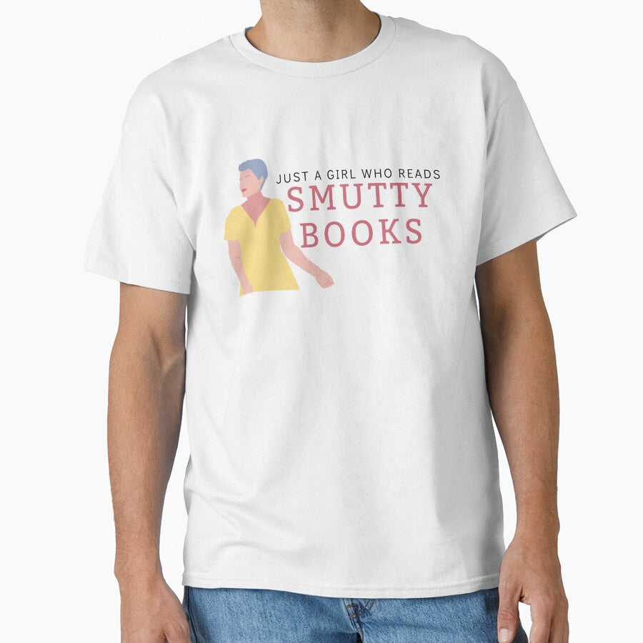 Just a girl who Reads Smutty Books 14 by jaekindacray T-Shirts, Hoodie, Sweatshirt | BlankRebels.com (Image 1)