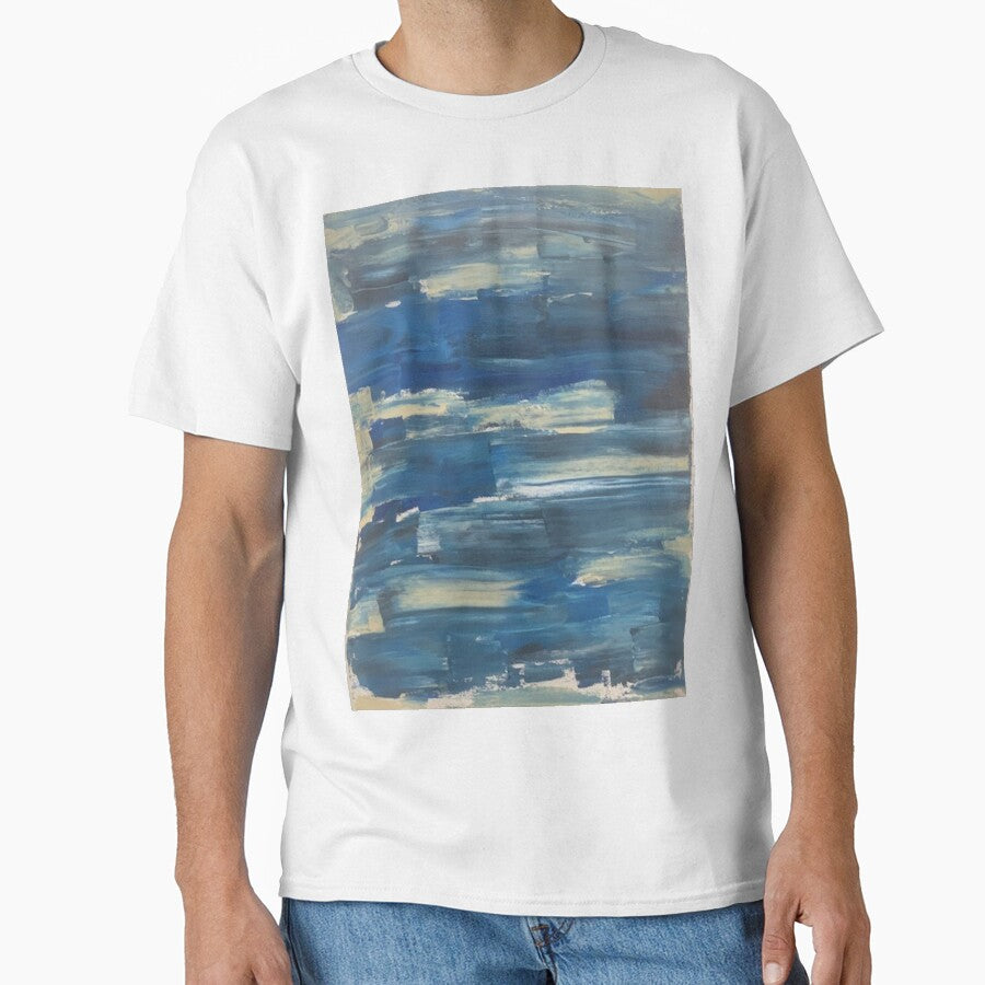 Blue Brush Wash by shawnsartistry T-Shirts, Hoodie, Sweatshirt | BlankRebels.com (Image 1)