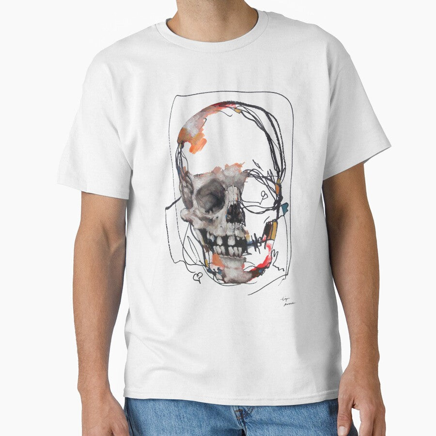 Magic Skull Original Painting | LSD Skull Pop Surreal Broken Banned Art | Unfinished Business by Tyler Tilley... (Image 1)