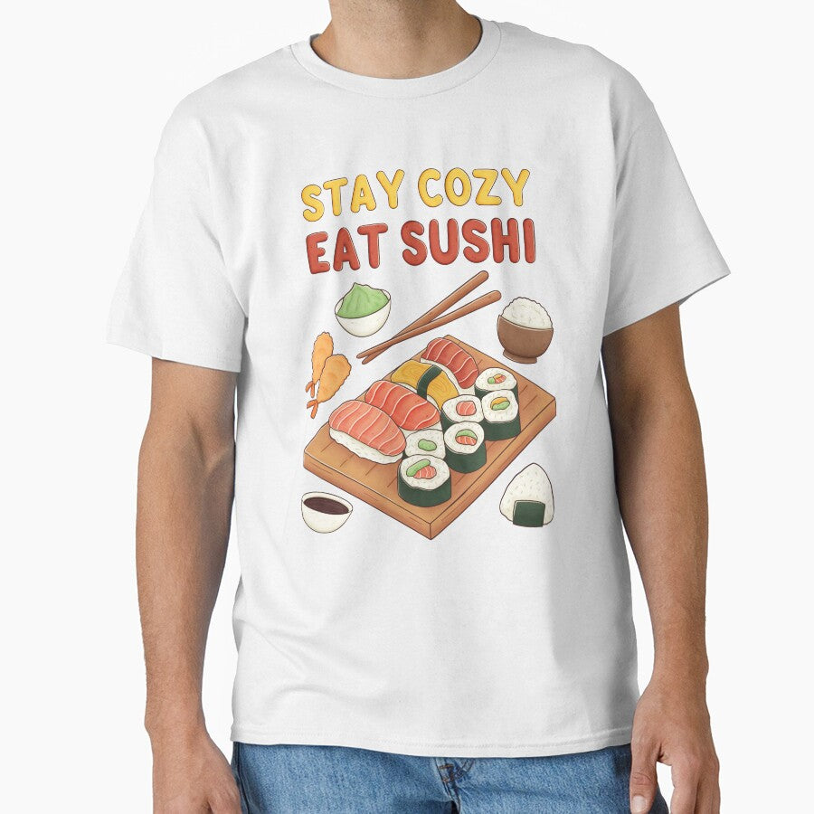 Sushi Lover by Doodleooly T-Shirts, Hoodie, Sweatshirt | BlankRebels.com (Image 1)