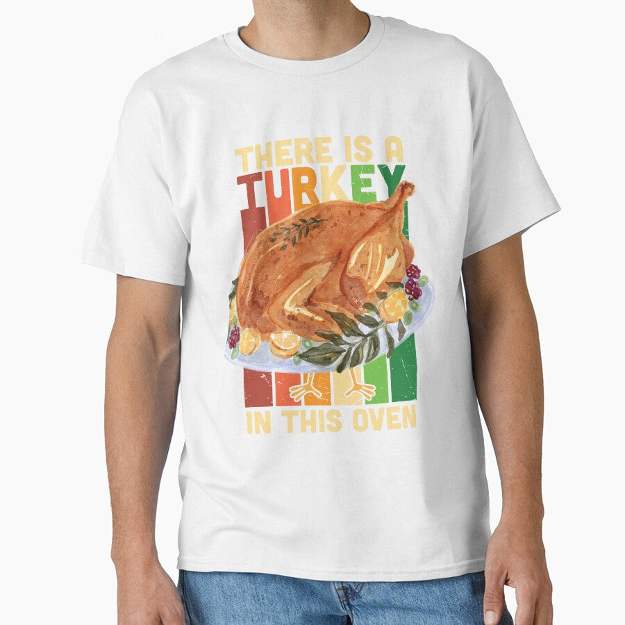 Copy of THEIR IS A TURKEY IN THE OVEN by marie1919 T-Shirts, Hoodie, Sweatshirt | BlankRebels.com (Image 1)