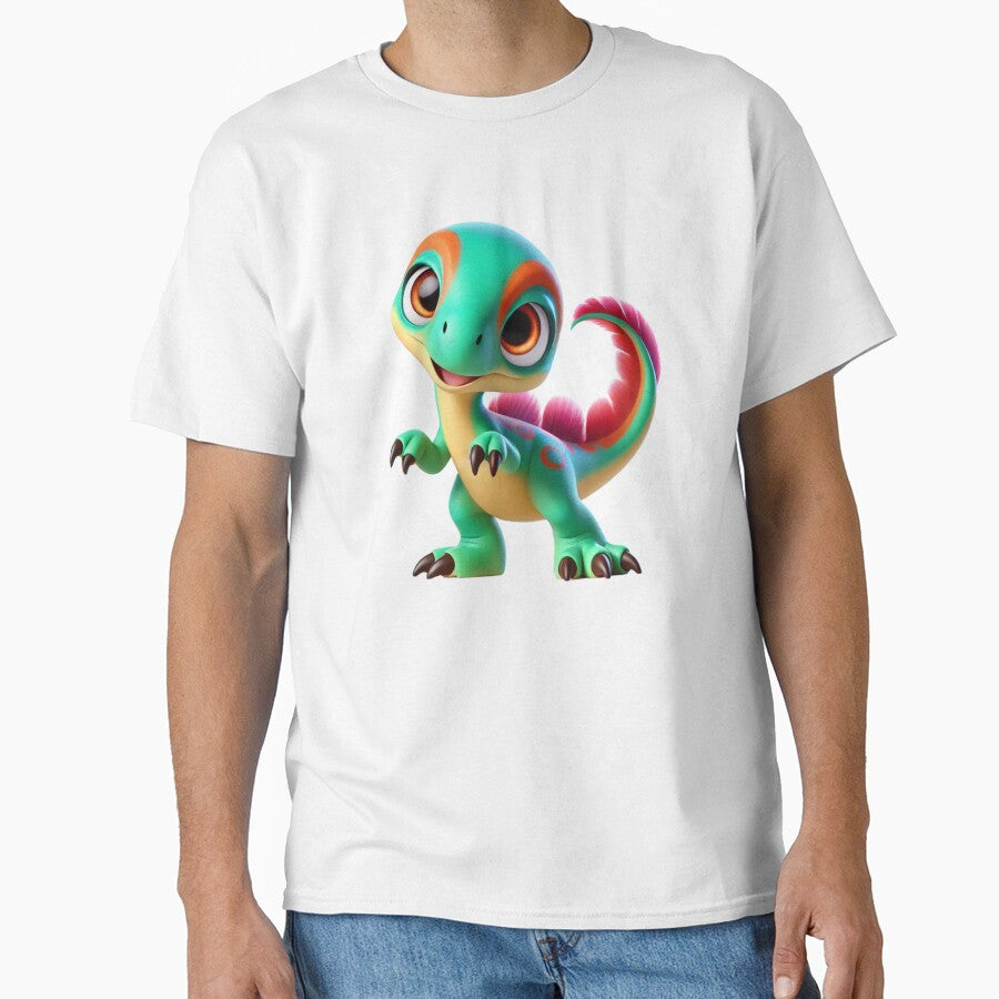 Cute Xenotarsosaurus Dinosaur by Sillytoe T-Shirts, Hoodie, Sweatshirt | BlankRebels.com (Image 1)