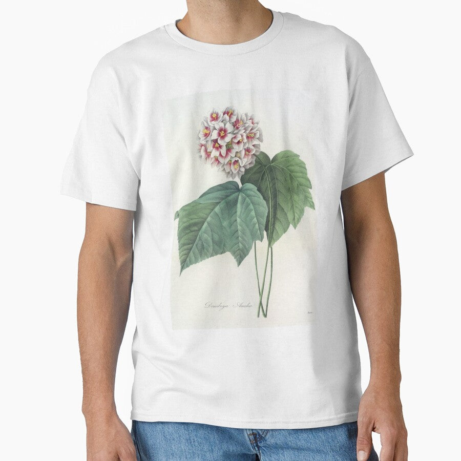 Pierre-Joseph Redouté: Dombeya Ameliae by Tridentulus T-Shirts, Hoodie, Sweatshirt | BlankRebels.com (Image 1)