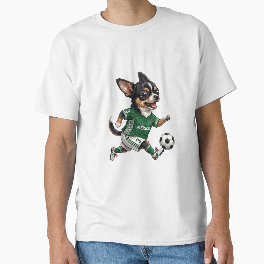 Soccer Chihuahua Mexico black & tan by LightPaintress